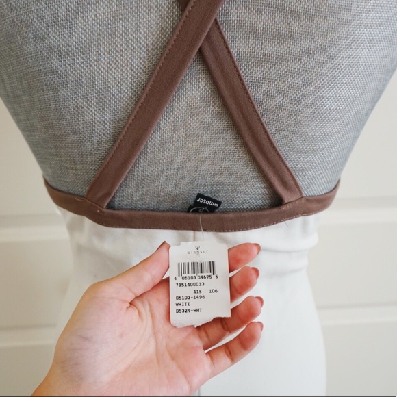 Windsor Dress w/ Sexy Deep V-Neck - Picture 4 of 5